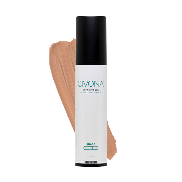 Civona Protective Glow SPF30+ Shade 3 Medium-Dark 50mL